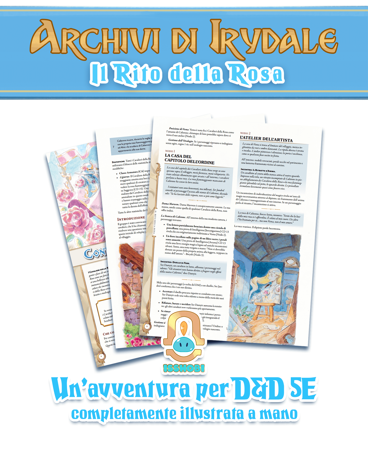 Archivi di Irydale 01 – Il Rito della Rosa - Avventura oneshot d&d 5e